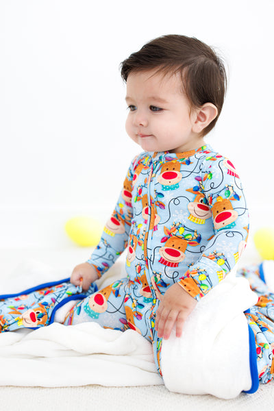 rudy plush birdie blanket: TODDLER