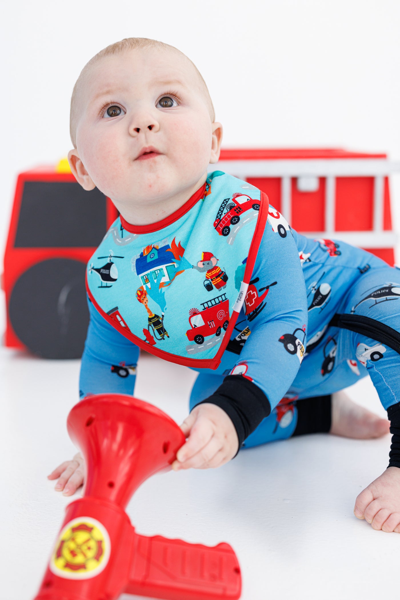 first responders bandana bib set