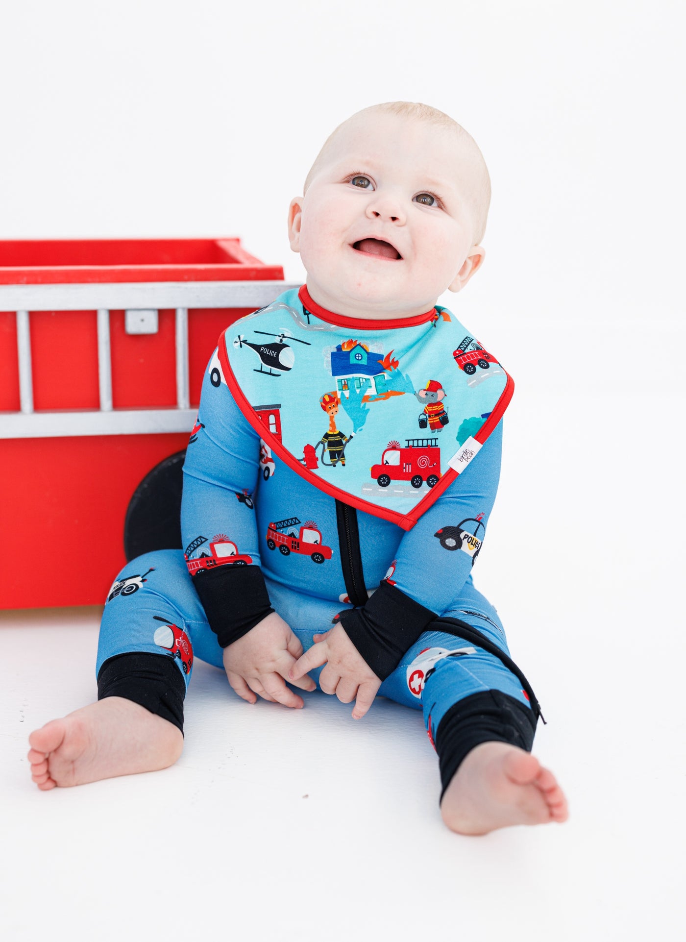 first responders bandana bib set