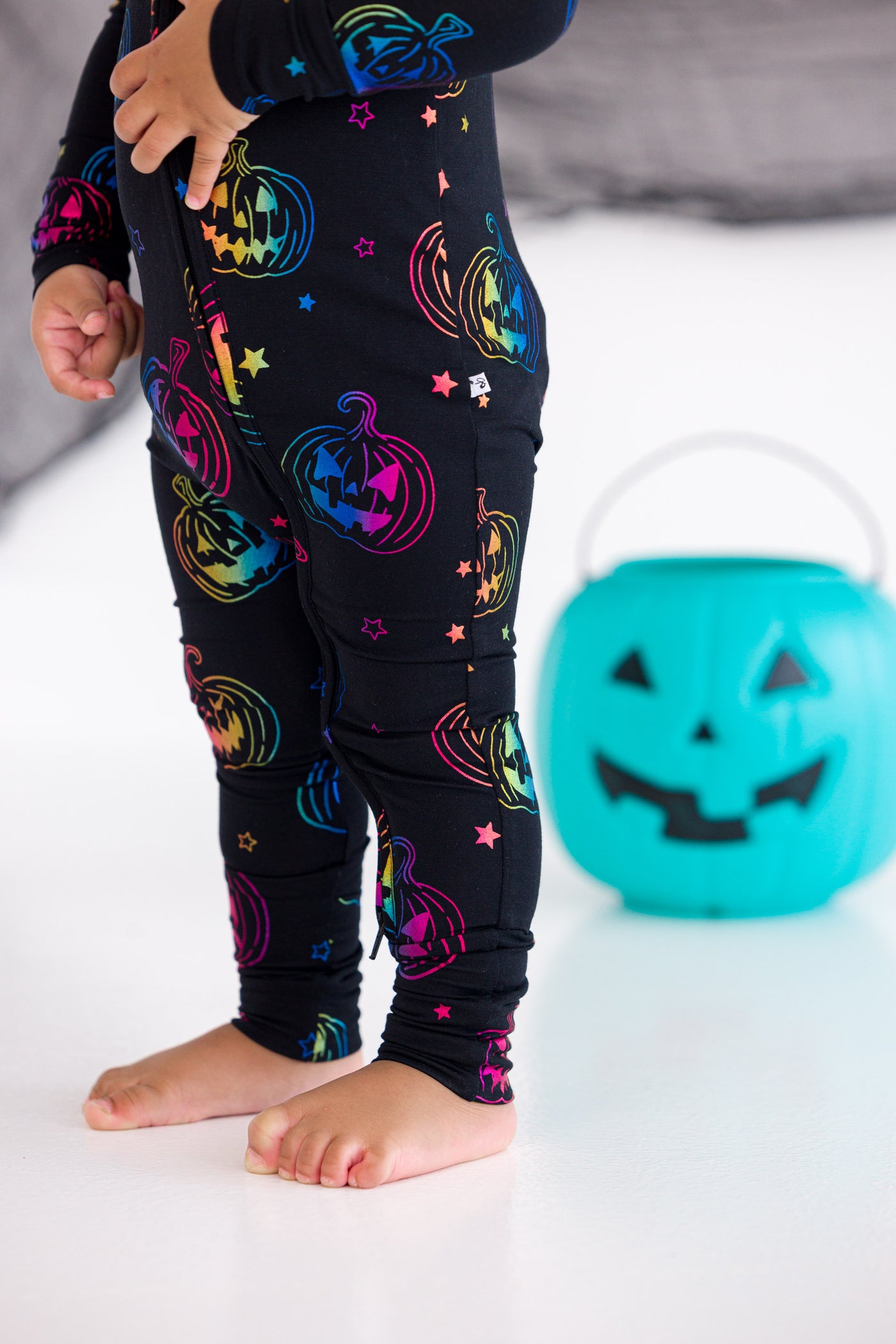 Midnight Mischief Foil Convertible Romper