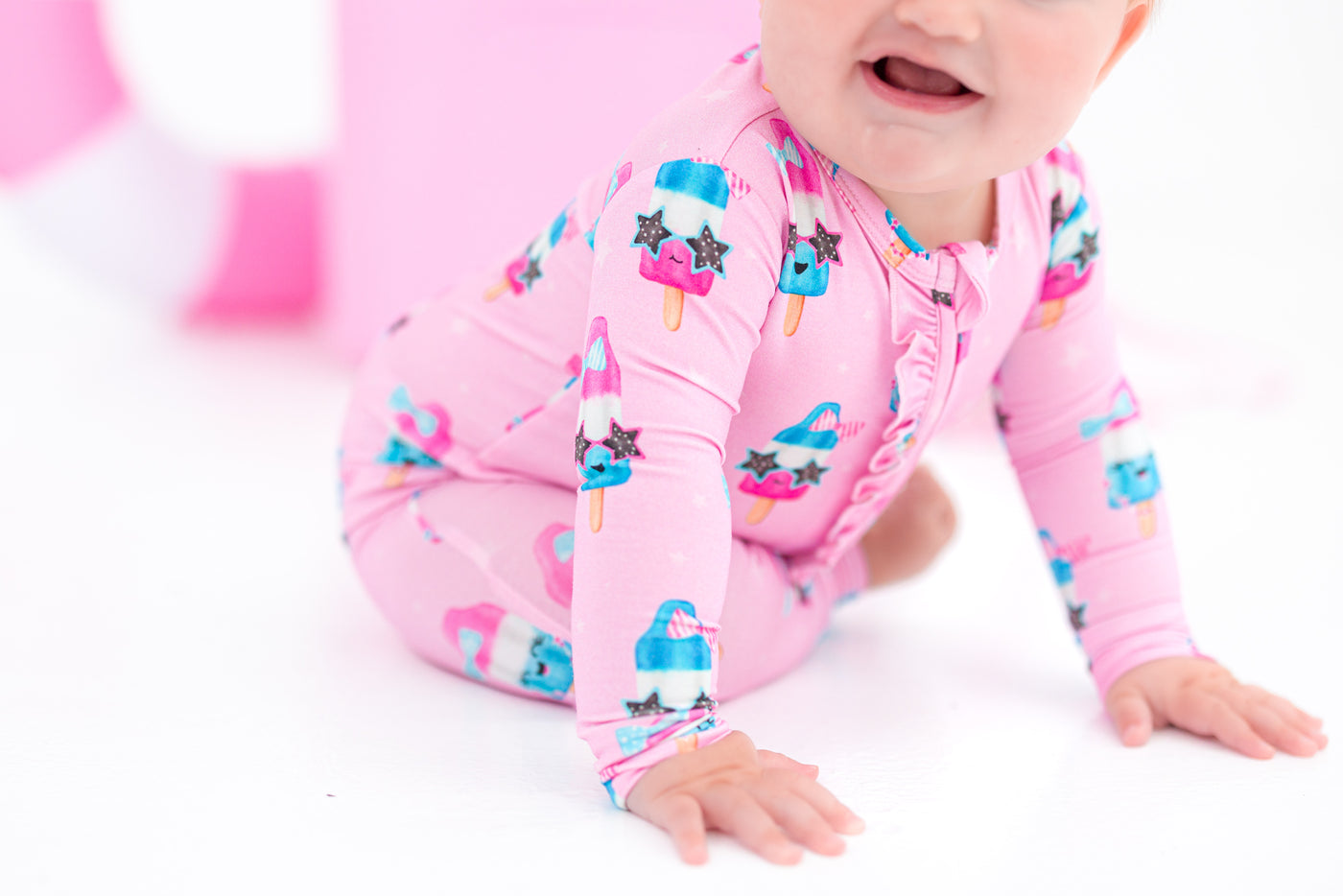 Sailor Ruffle Convertible Romper
