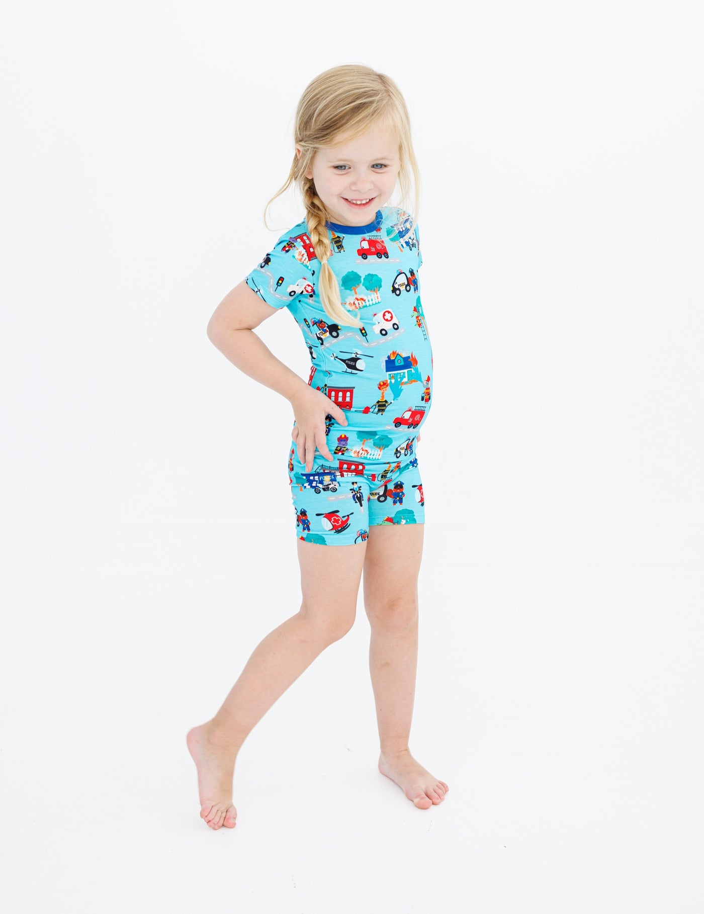 roger 2-piece pajamas: SHORT