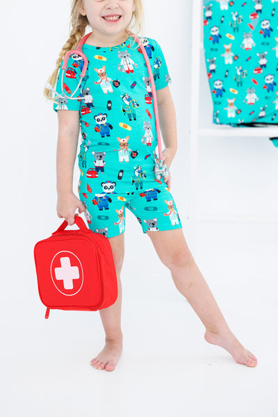 doc 2-piece pajamas: SHORT