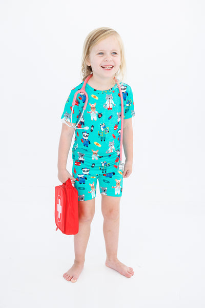 doc 2-piece pajamas: SHORT