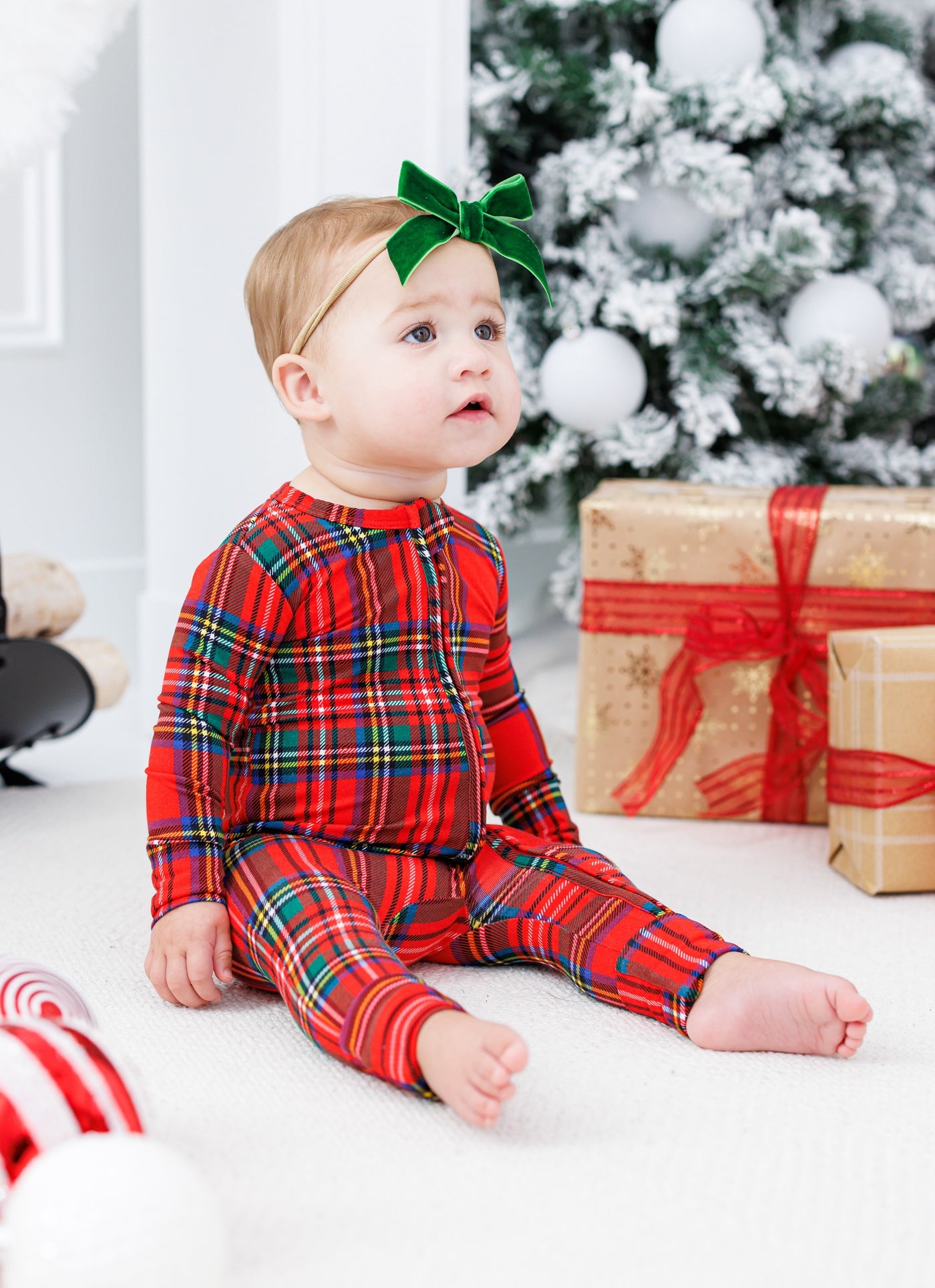 tartan plaid convertible romper