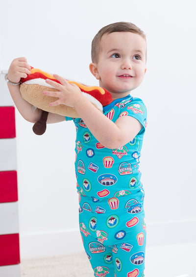 Baseball Patches 2-Piece Pajamas