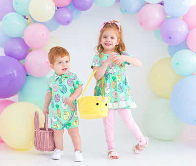 Easter Sweets Polo Shortie Romper