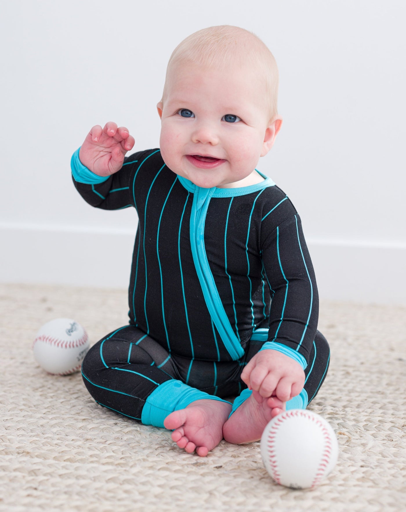 Pinstripes Convertible Romper