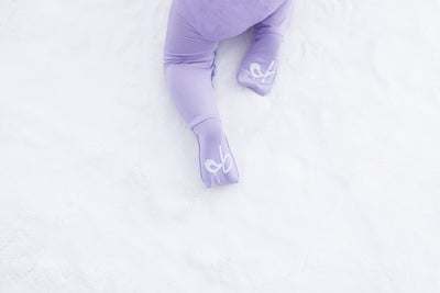 lavender ruffle convertible romper