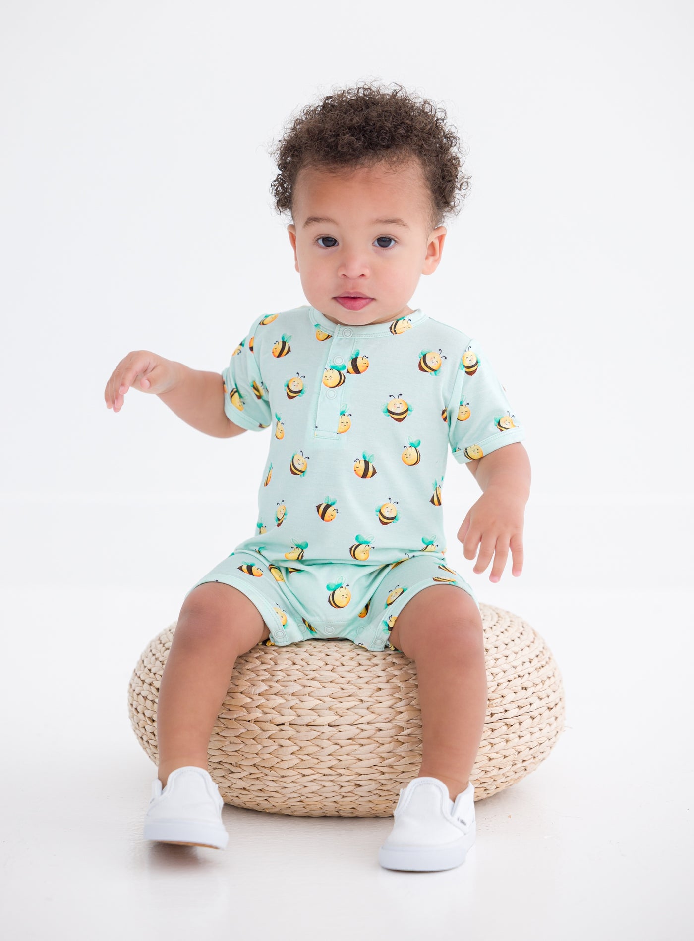 Bumble Bee Shortie Romper