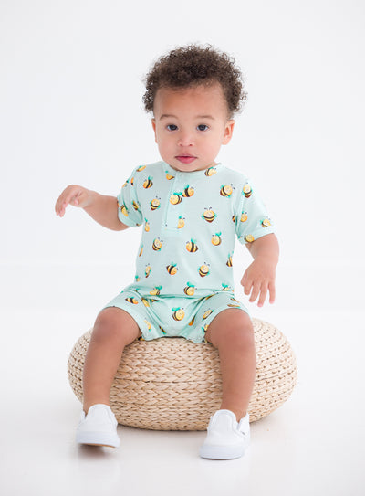 Bumble Bee Shortie Romper