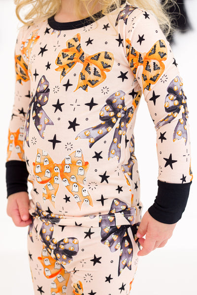 Bewitching Bows 2-Piece Pajamas