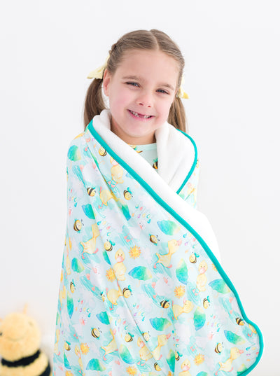 Waddles Plush Birdie Blanket: TODDLER