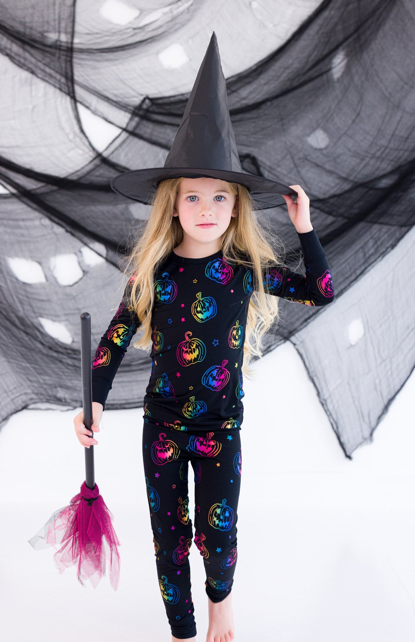 Midnight Mischief Foil 2-Piece Pajamas