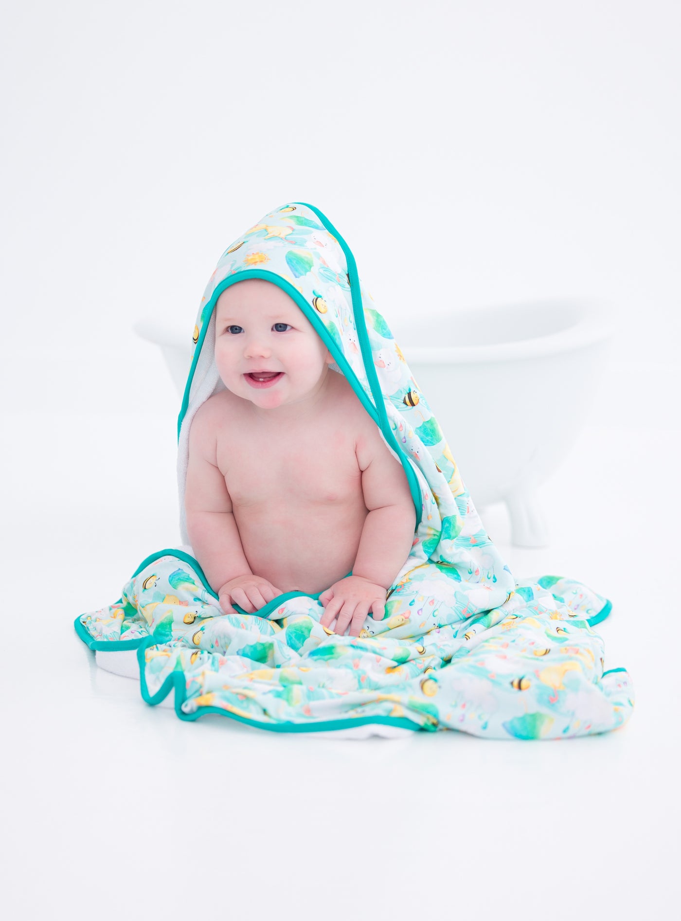 Waddles Hooded Bath Towel: TODDLER