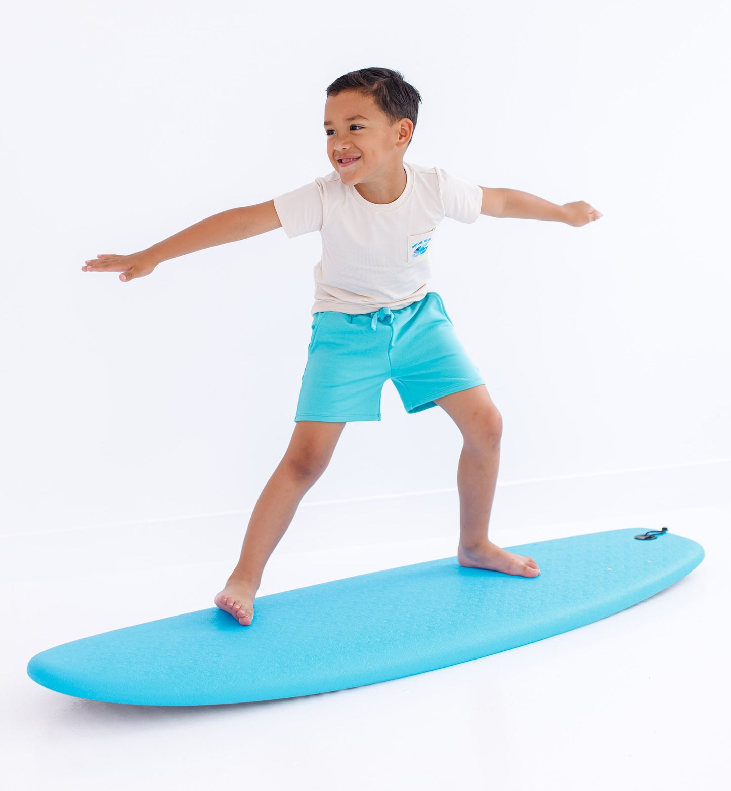 Lightweight bamboo cotton kids t-shirt for summer daywear