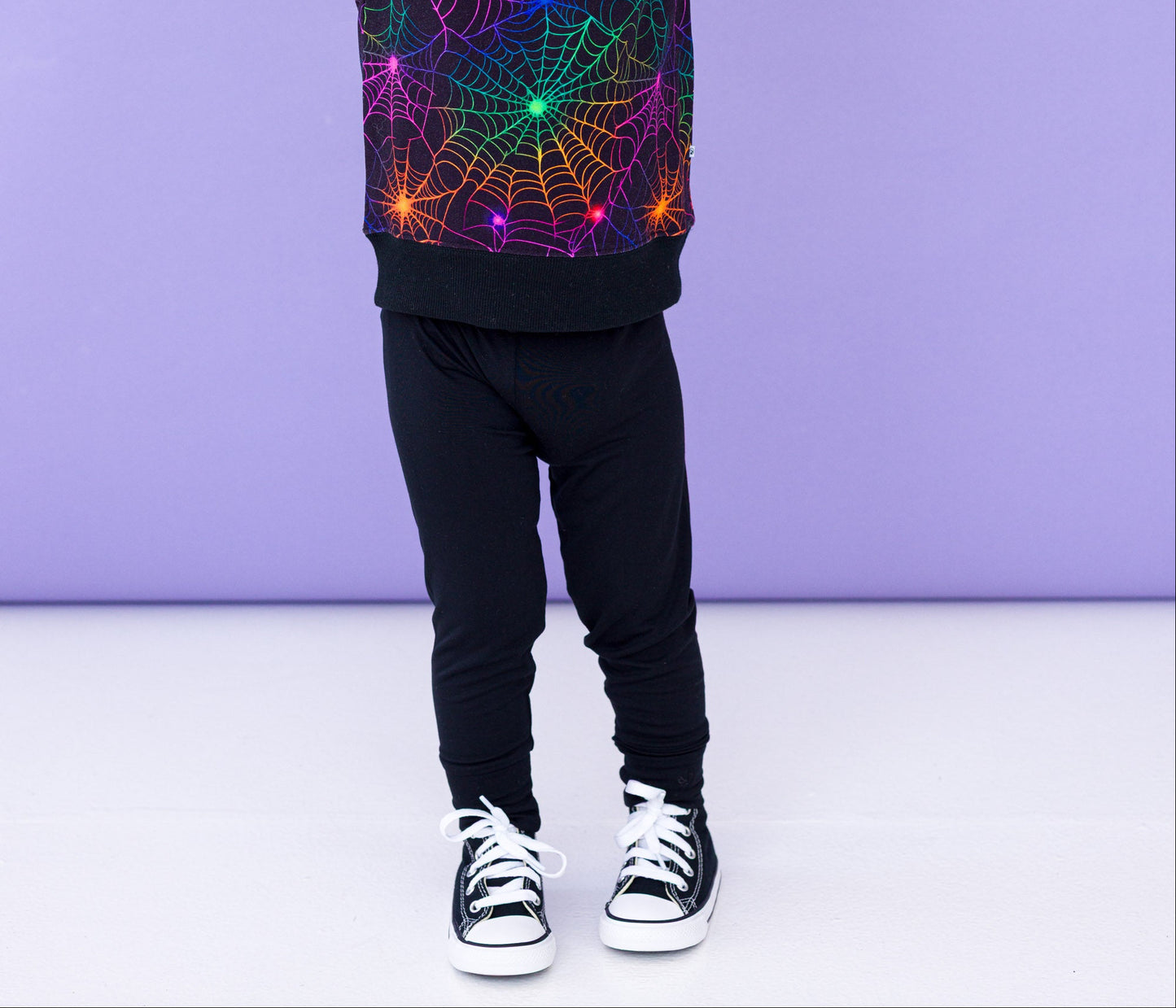 Neon Webs Crewneck Sweatshirt
