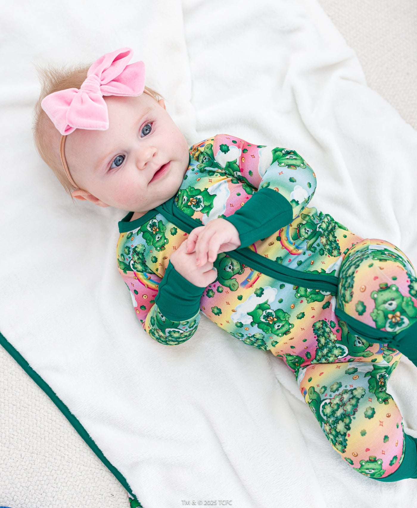 Care Bears™ In My Lucky Era Plush Toddler Birdie Blanket