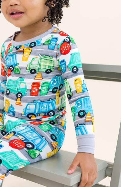 Cleanup Crew 2-Piece Pajamas: LONG