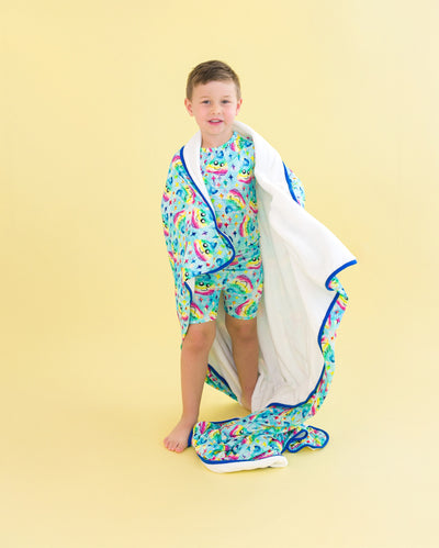 Johnny Plush Toddler Birdie Blanket