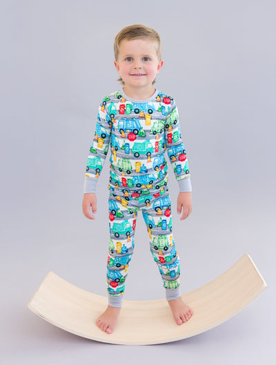 Cleanup Crew 2-Piece Pajamas: LONG