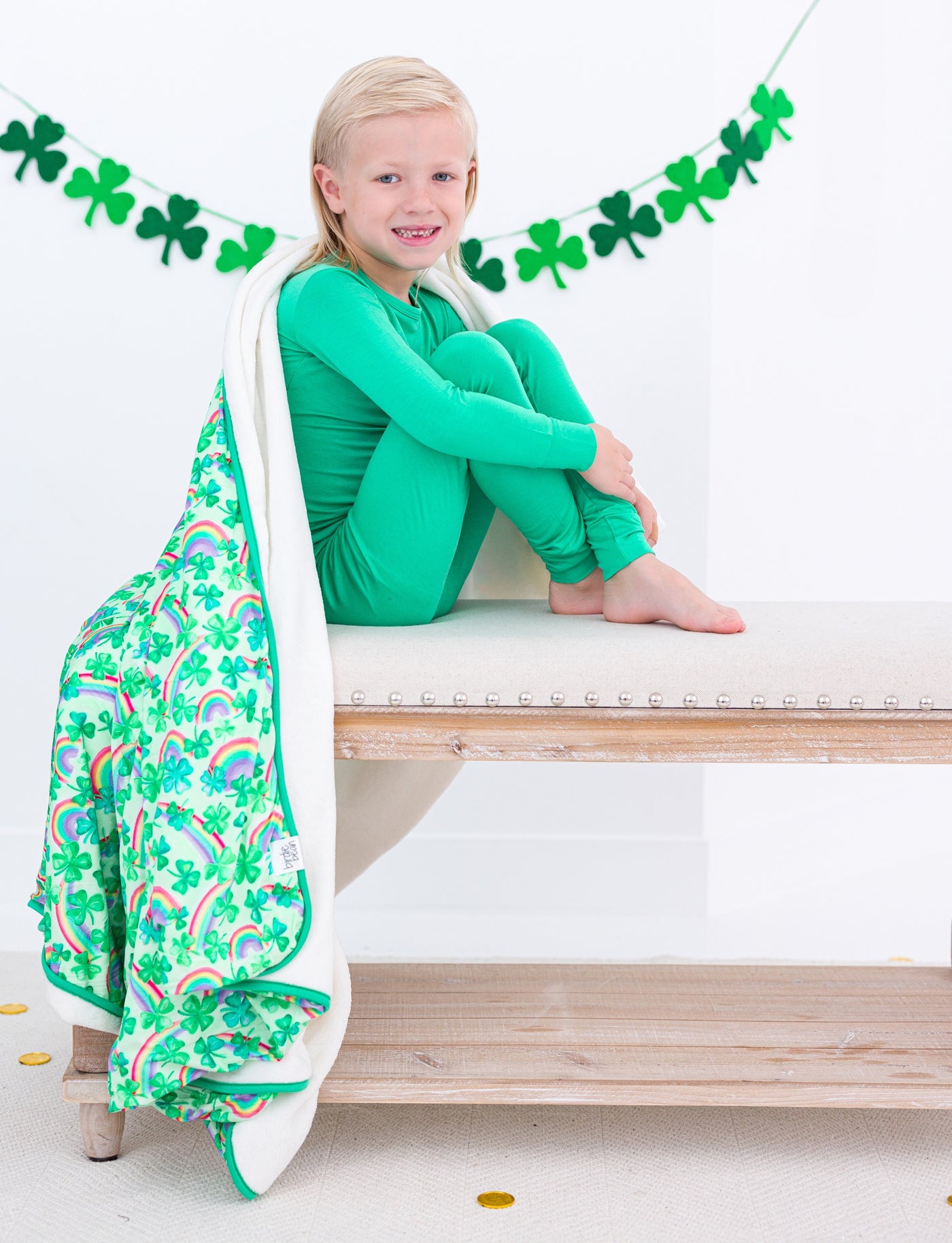 Gumdrop Green 2-Piece Pajamas