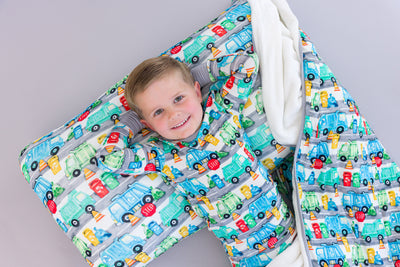 Cleanup Crew Plush Toddler Blanket