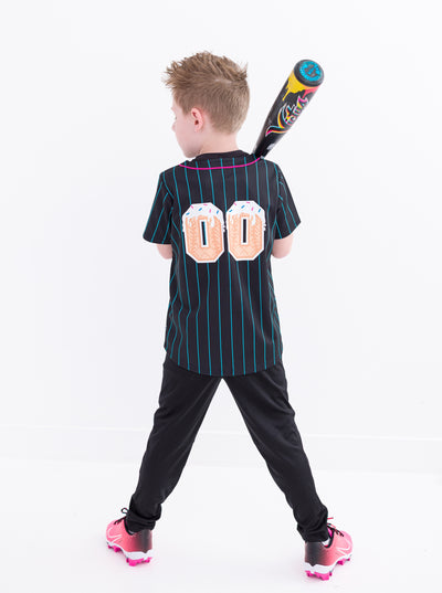 Sundae Sluggers Baseball Jersey - ICE/PINK