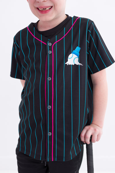 Sundae Sluggers Baseball Jersey - ICE/PINK