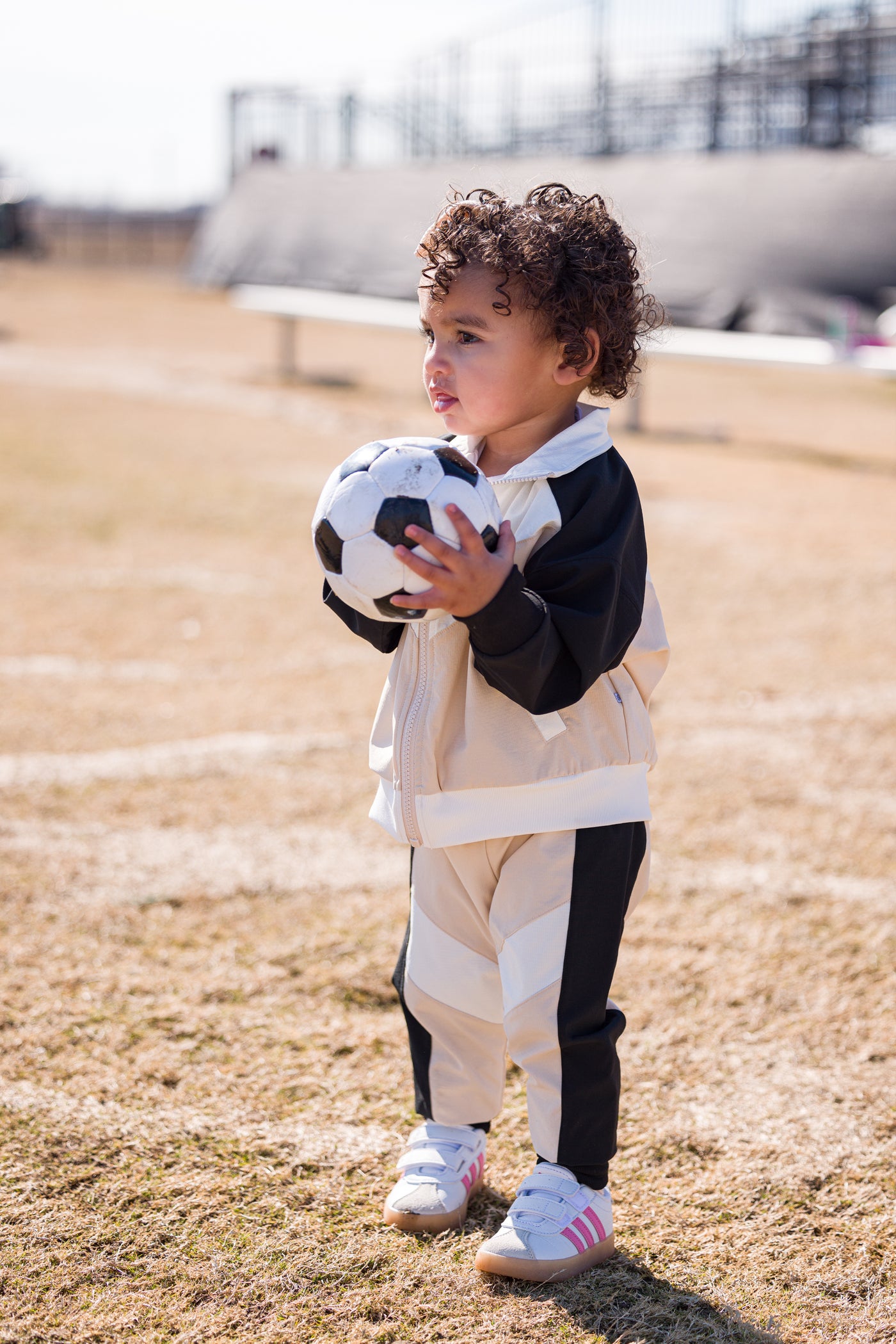 Oatmeal Windbreaker Set