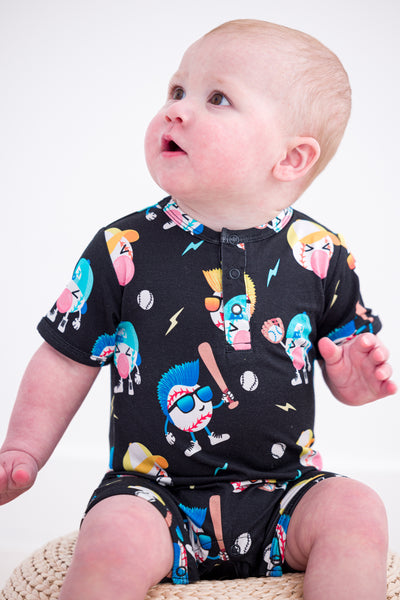 Slugger Shortie Romper