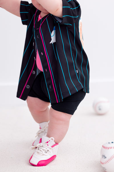 Sundae Sluggers Baseball Jersey - ICE/PINK