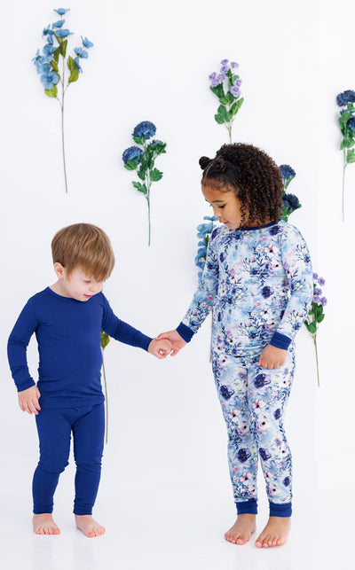 indigo 2-piece pajamas