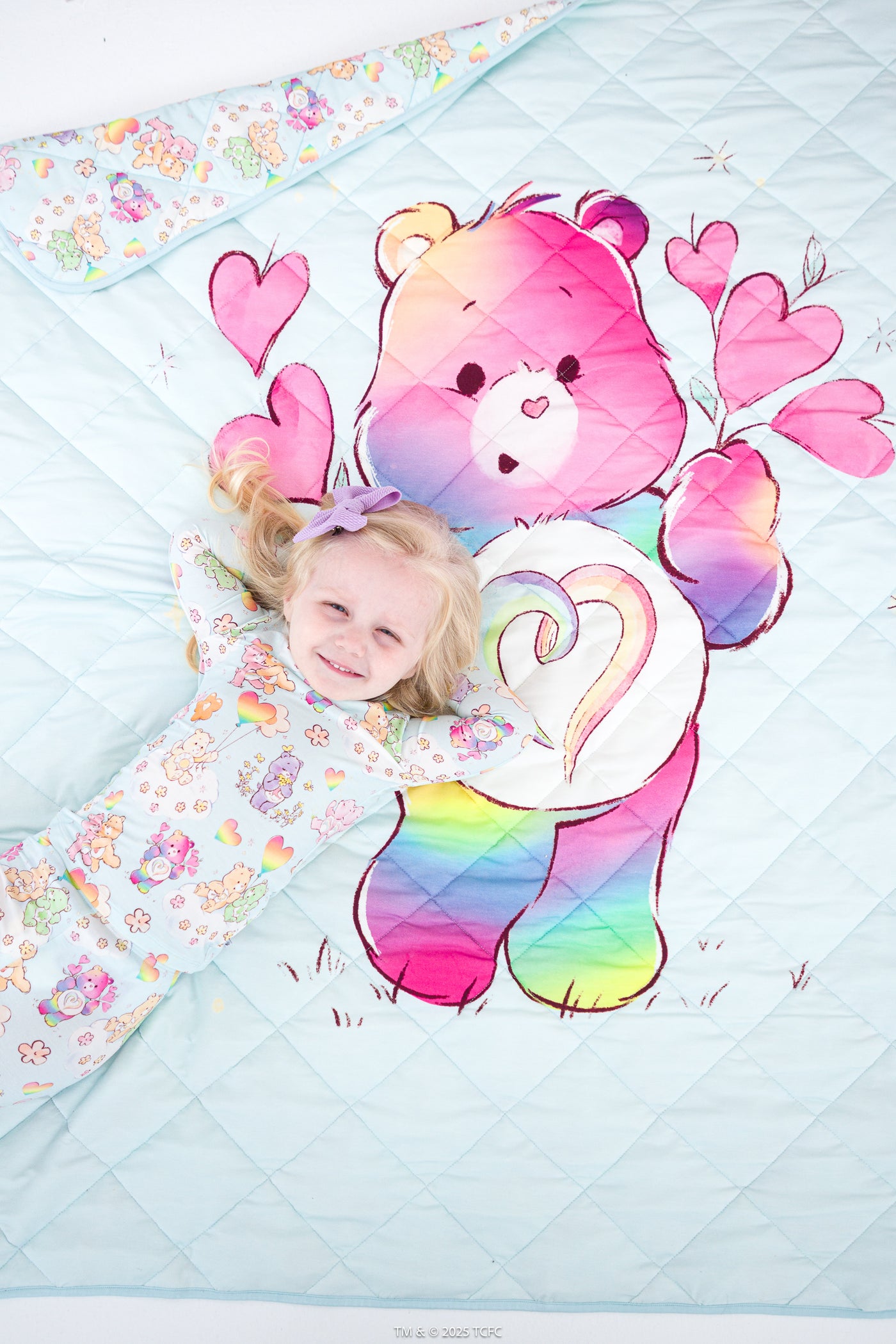 Care Bears Baby™ We Love Flowers Toddler Birdie Quilt