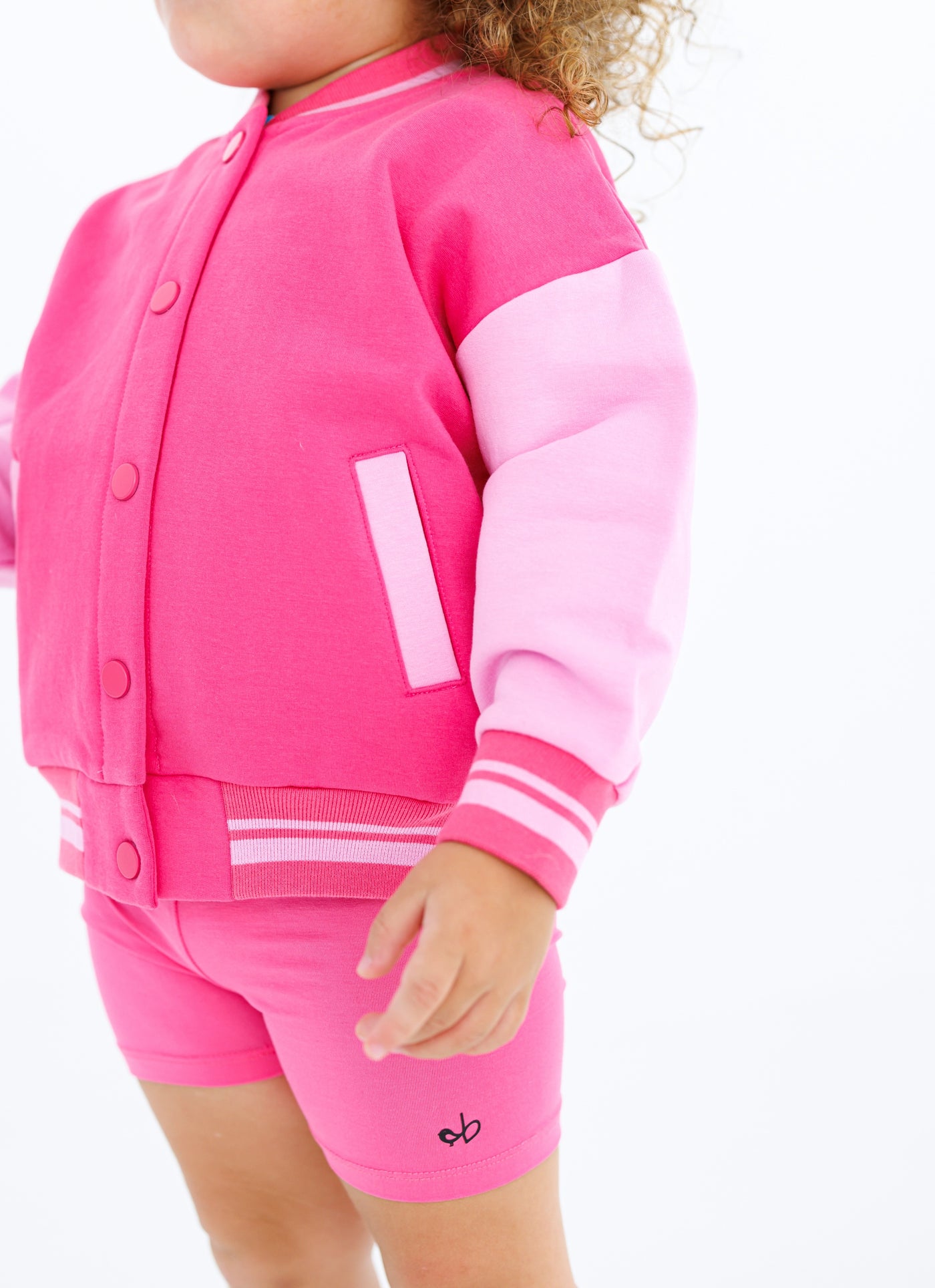 Pink Varsity Jacket