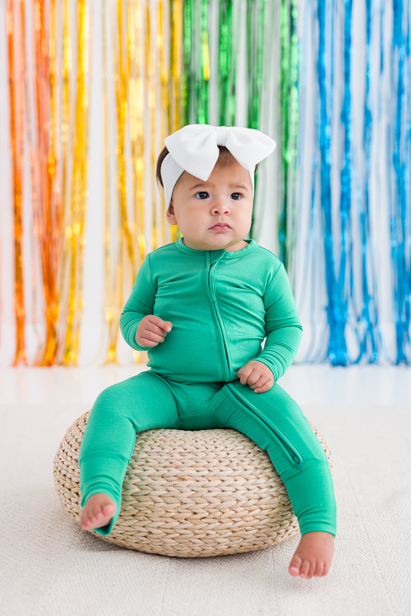 gumdrop green convertible romper