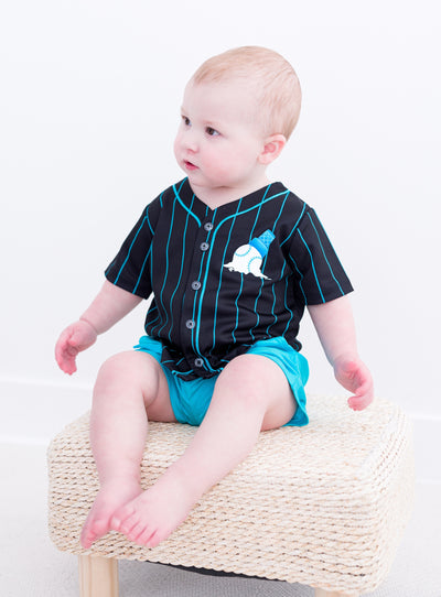 Sundae Sluggers Baseball Jersey - ICE/BLUE