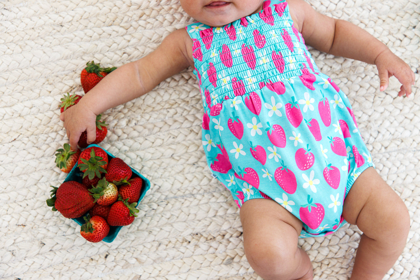 June smocked birdie bubble