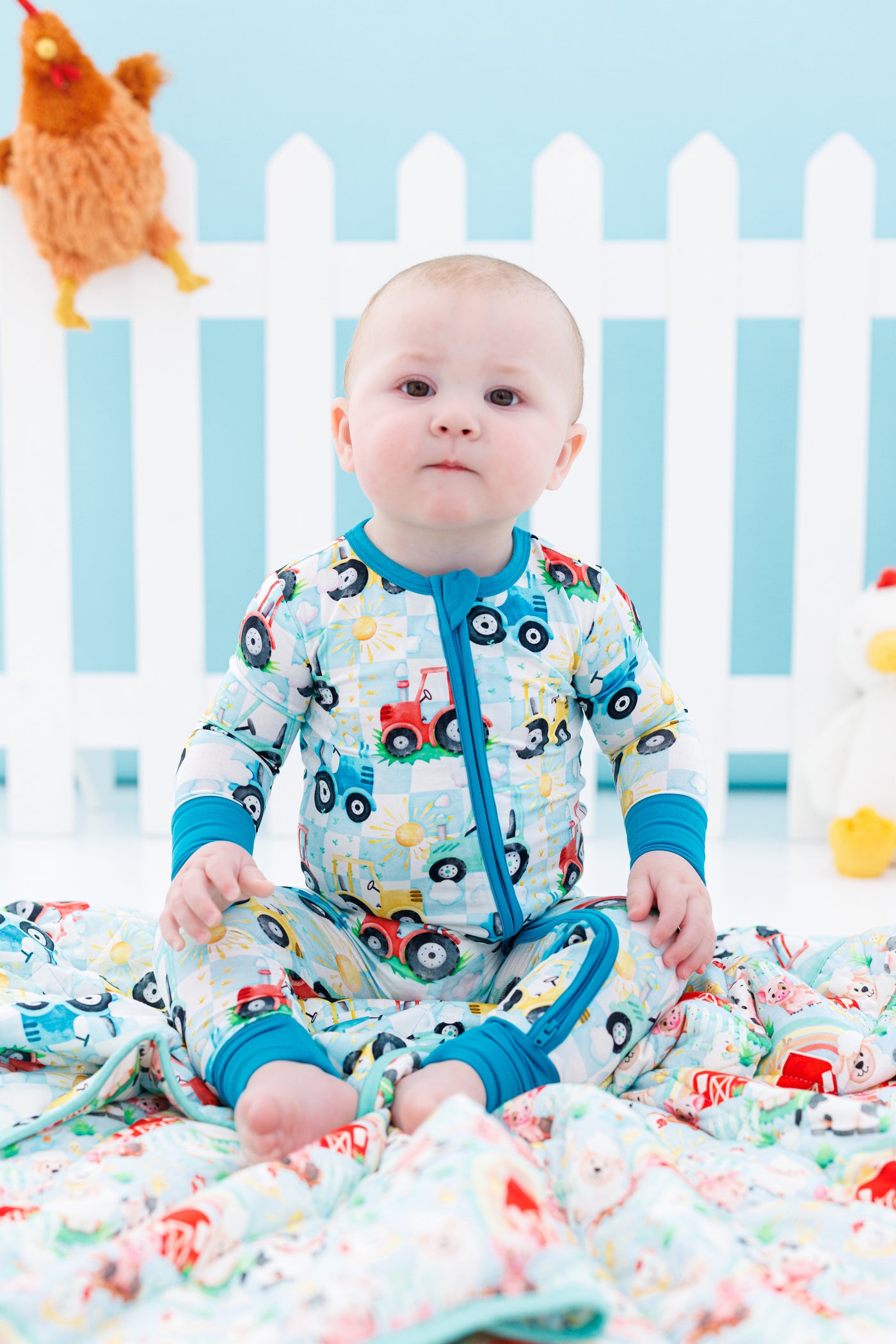 Otis/bennet toddler birdie quilt