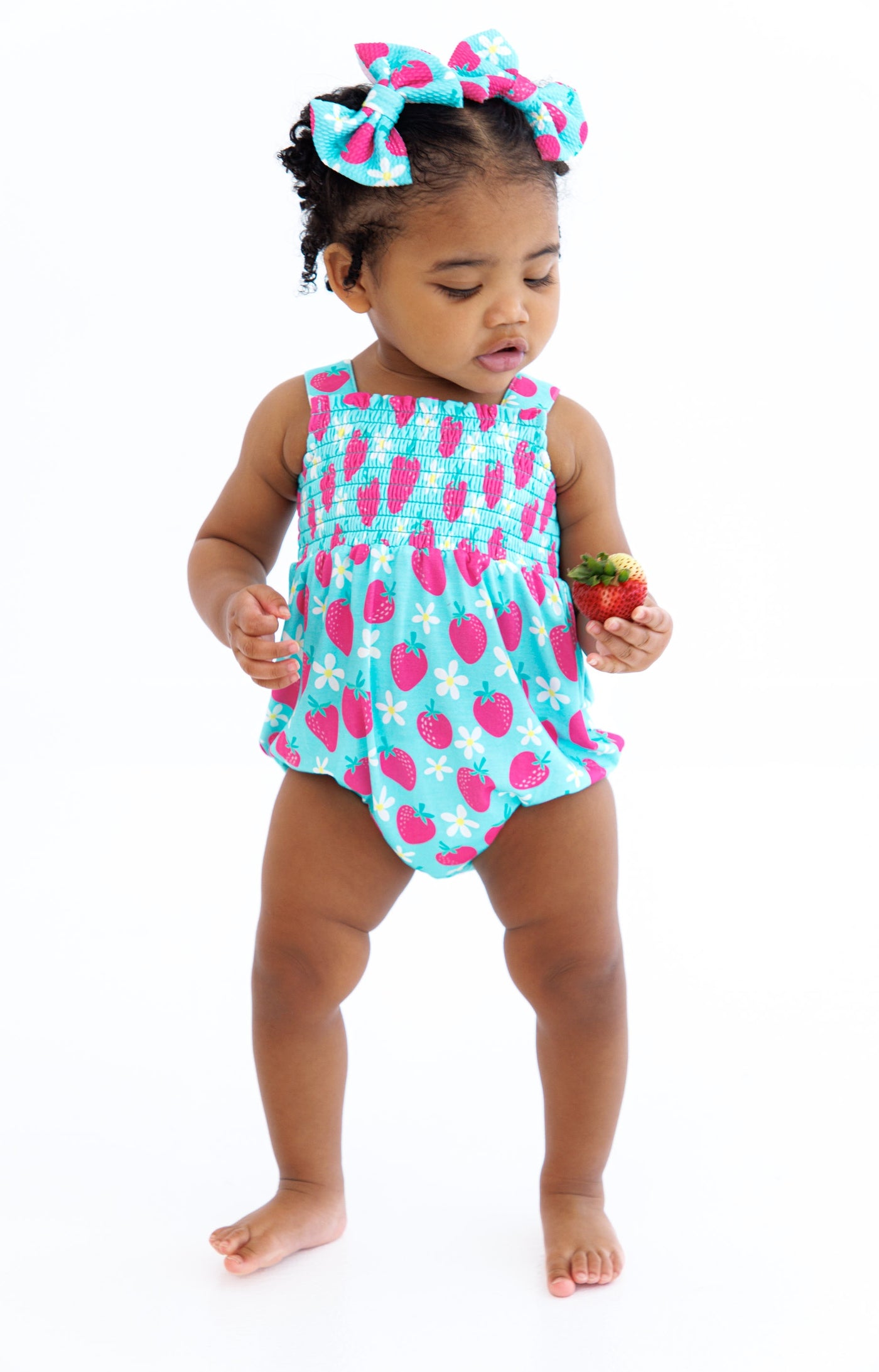 June smocked birdie bubble