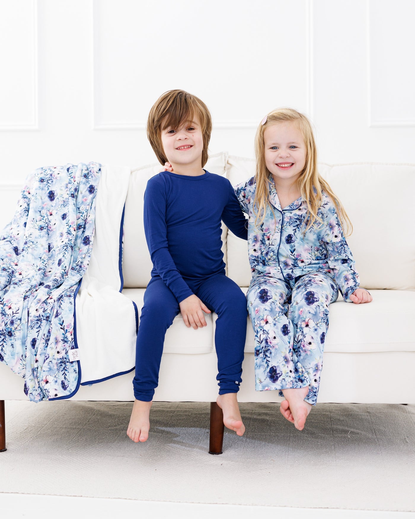 indigo 2-piece pajamas