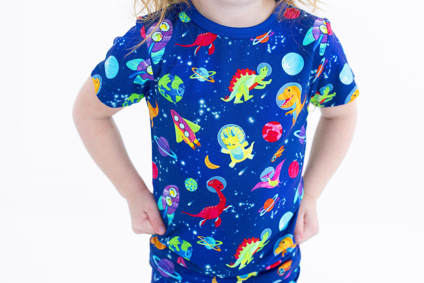 Comet 2-piece pajamas: SHORT