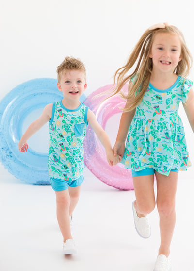 Merlin Peplum Set- GIRLS