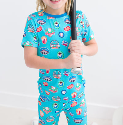 Baseball Patches 2-Piece Pajamas