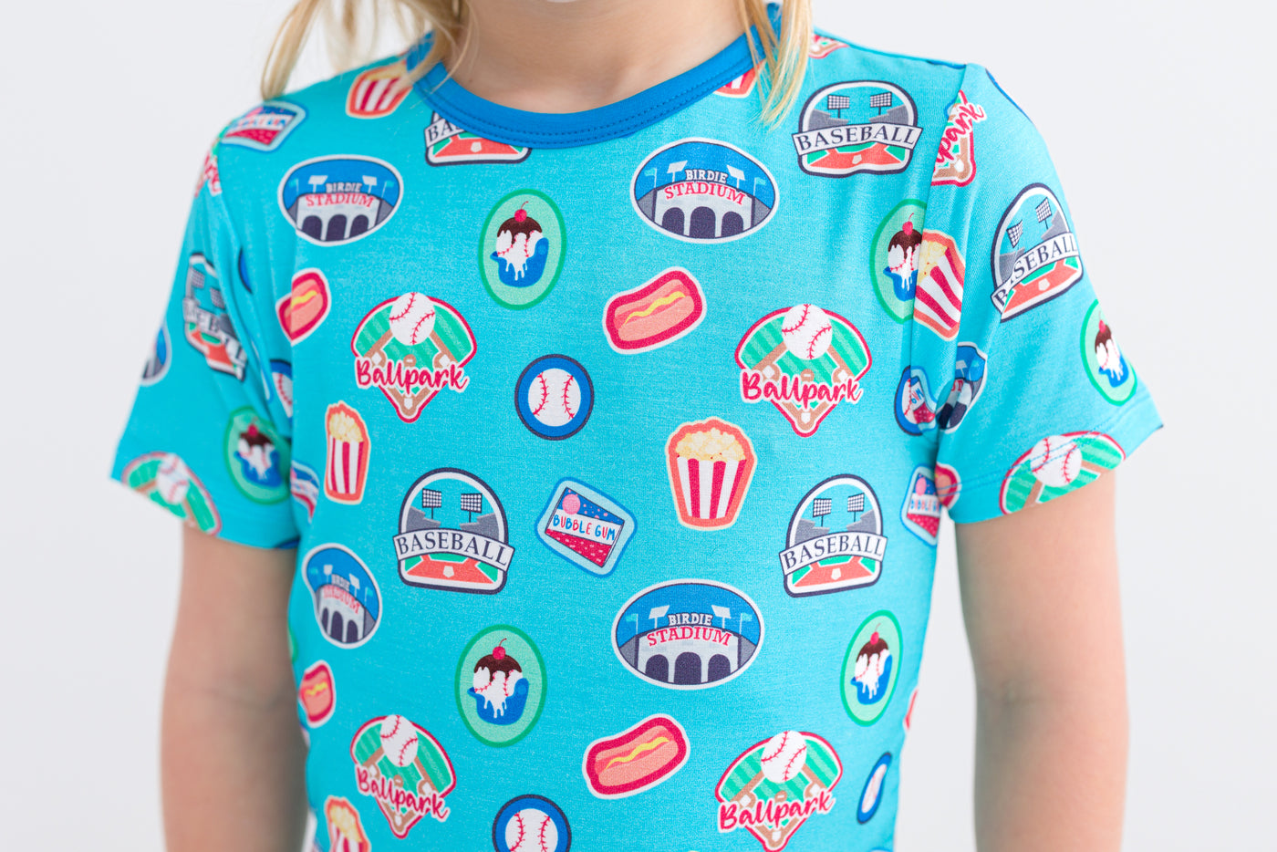 Baseball Patches 2-Piece Pajamas