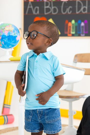 Light Blue Polo Shirt