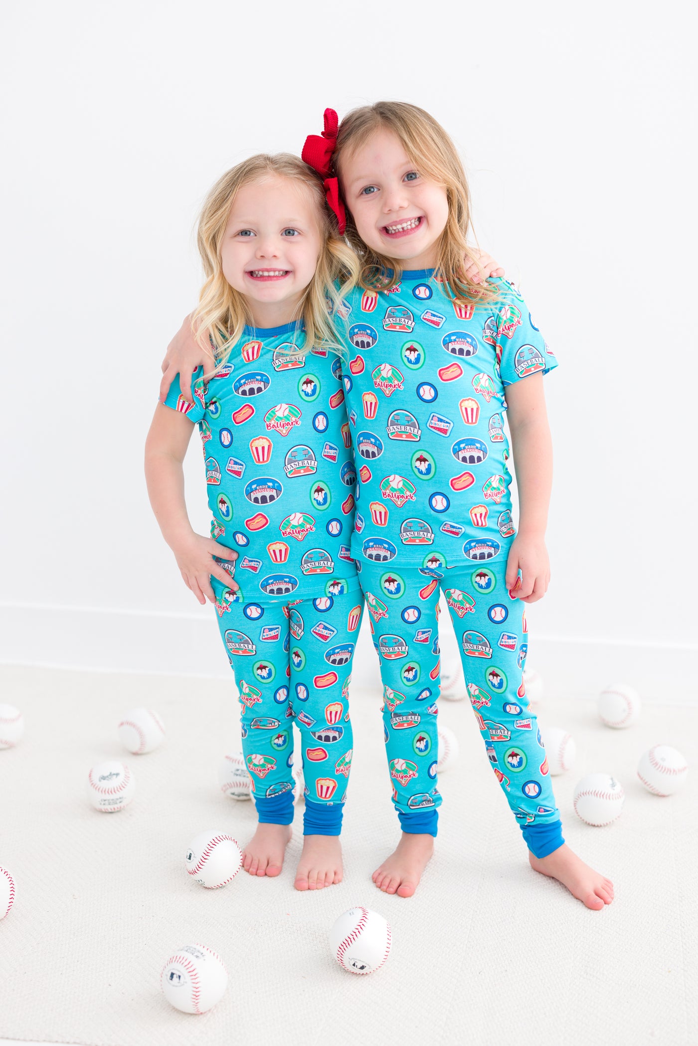 Baseball Patches 2-Piece Pajamas