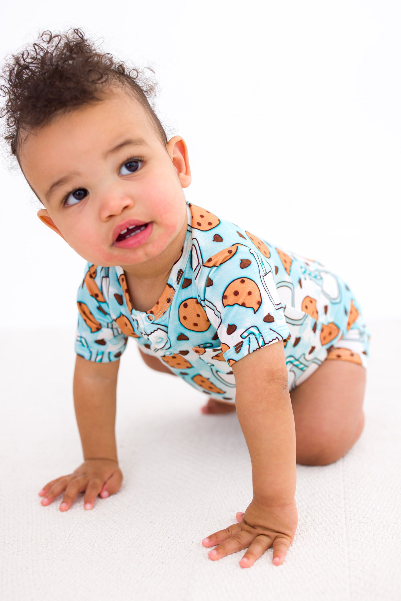 chip shortie romper