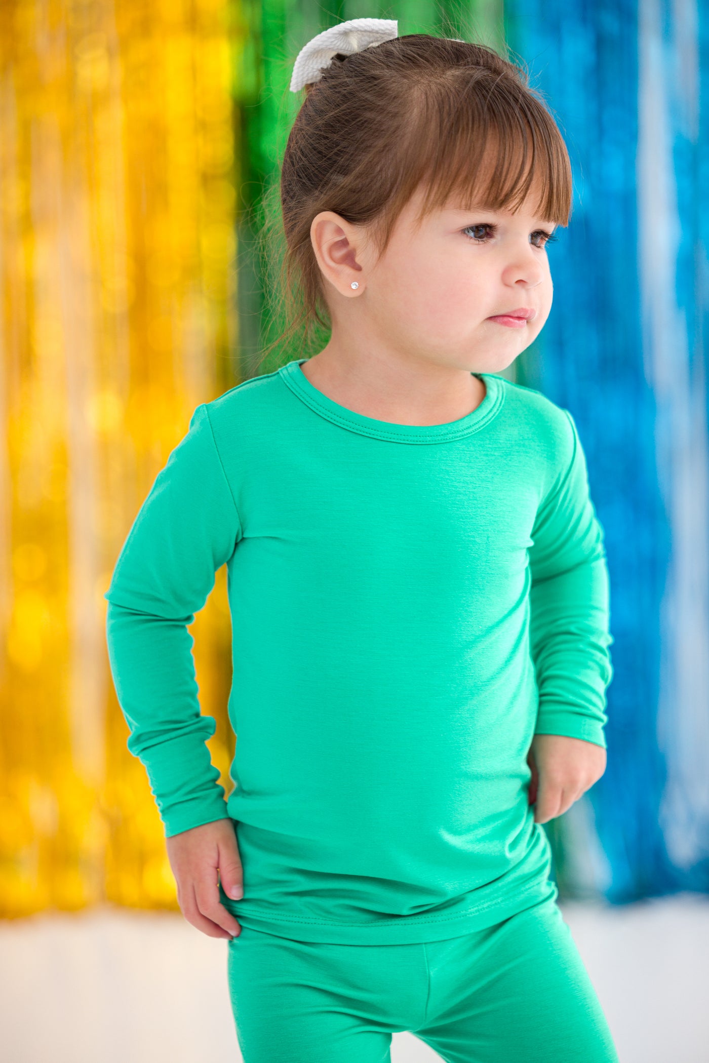 Gumdrop Green 2-Piece Pajamas