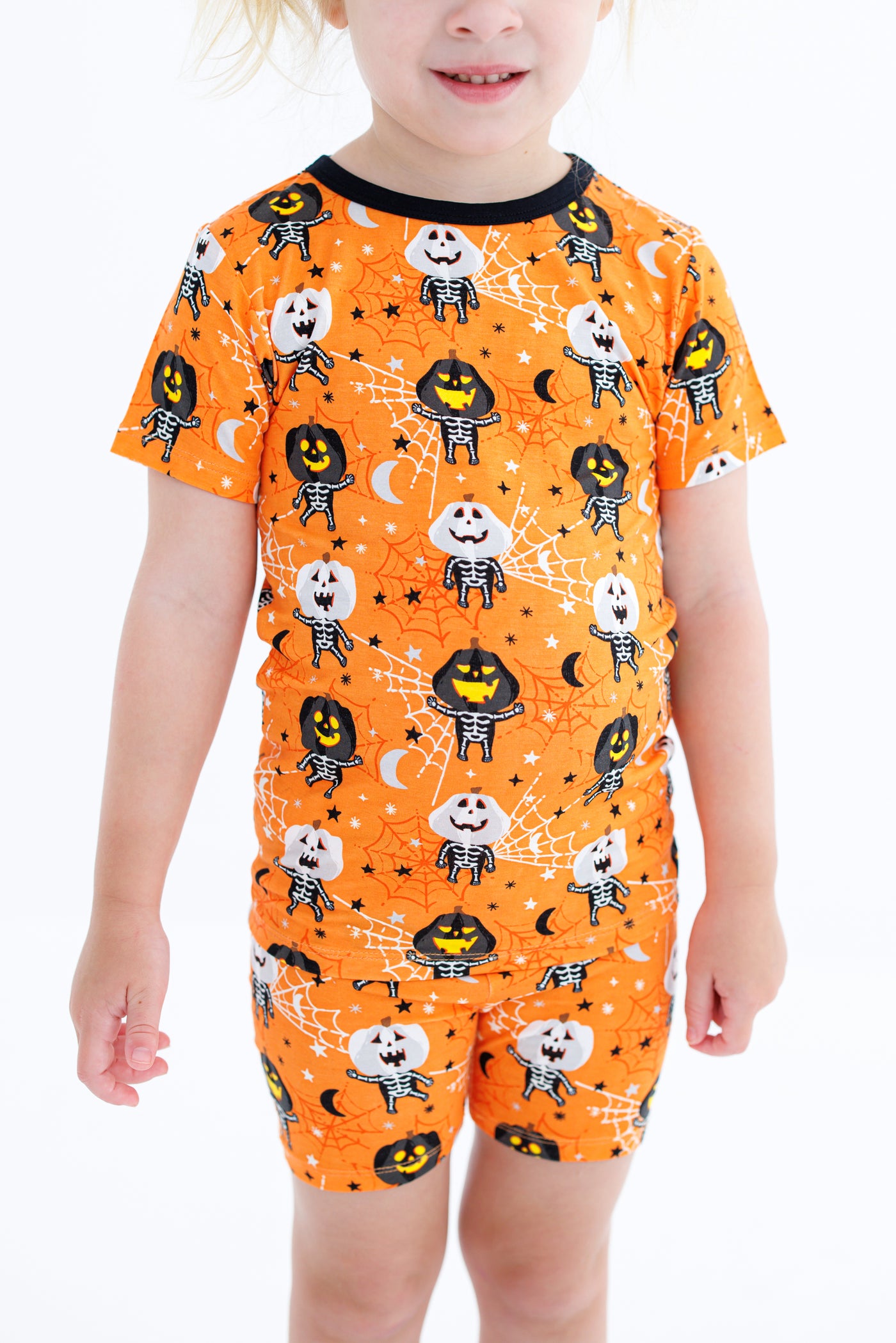 michael 2-piece glow-in-the-dark pajamas: SHORT